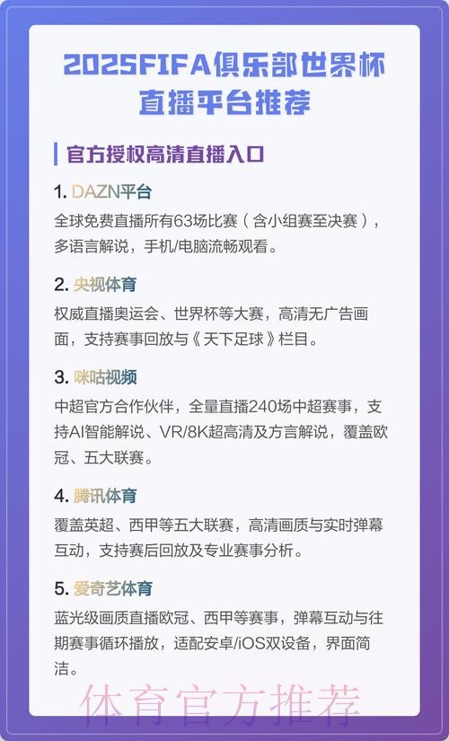 官方认可的世界杯直播平台
